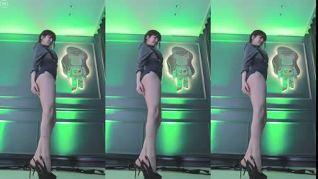 BJ과즙세연豹纹美女热舞加特林20251026Hot Dance